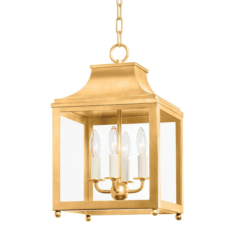 Leigh Pendant - Vintage Gold Leaf