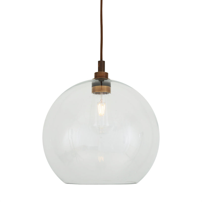 Leith Pendant - Antique Brass