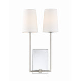 Lena Sconce 10" Polished Chrome