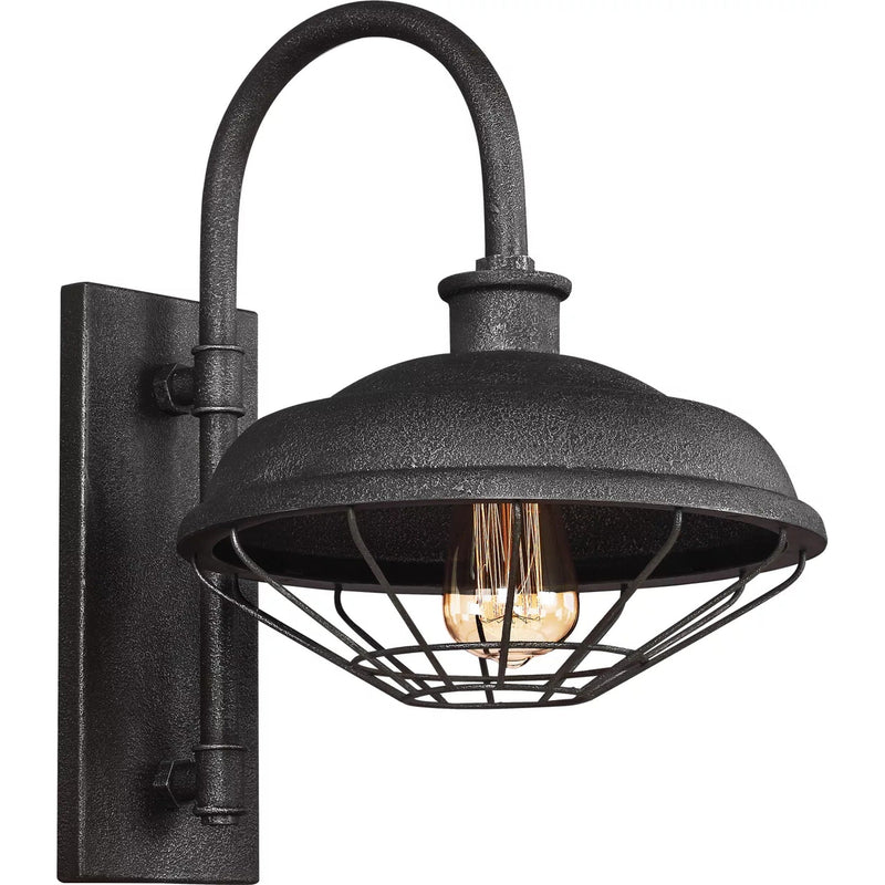 Lennex Wall Sconce — Slate Grey Metal
