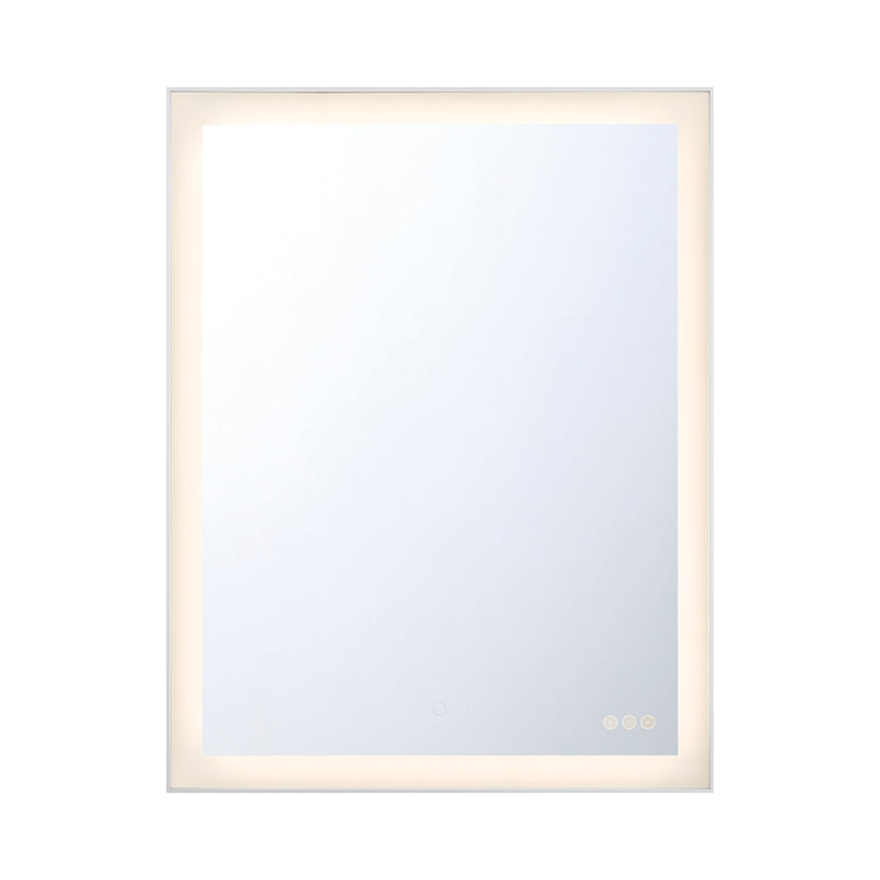 Lenora LED Mirror 36 Inch Silver Finish By Eurofase