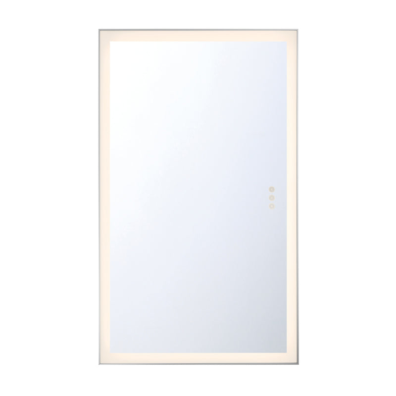Lenora LED Mirror 54 Inch Silver Finish By Eurofase