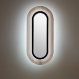 Lens Oval Wall Sconce By LZF, Finish: Black Metal, Color: Grey