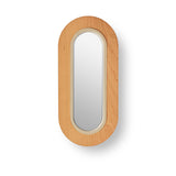 Lens Oval Wall Sconce By LZF, Finish: Matte Ivory Metall, Color: Natural Cherry