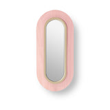 Lens Oval Wall Sconce By LZF, Finish: Matte Ivory Metall, Color: Pale Rose