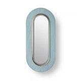 Lens Oval Wall Sconce By LZF, Finish: Matte Nickel Metal, Color: Blue Sea