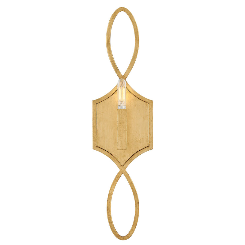 Leona Large Sconce - Distressed Brass - by Hinkley