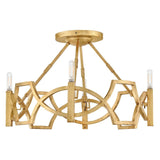 Leona Medium Semi-Flush Mount