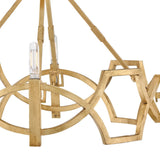 Leona Medium Semi-Flush Mount