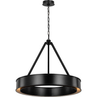 Leonard Chandelier — 28", Aged Iron
