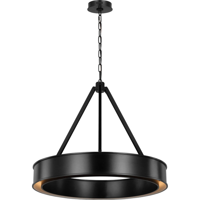 Leonard Chandelier — 28", Aged Iron