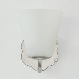 Leonella Bath and Vanity Light 1 Light Polished Nickel By Mitzi - Front View