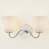 Leonella Bath and Vanity Light 2 Lights Polished Nickel By Mitzi - Side View4