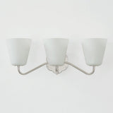 Leonella Bath and Vanity Light 3 Lights Polished Nickel By Mitzi - Side View2