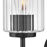 Leta Wall Sconce Black By Lark Living - Detailed View