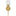 Leta Wall Sconce Lacquered Brass By Lark Living - Front View