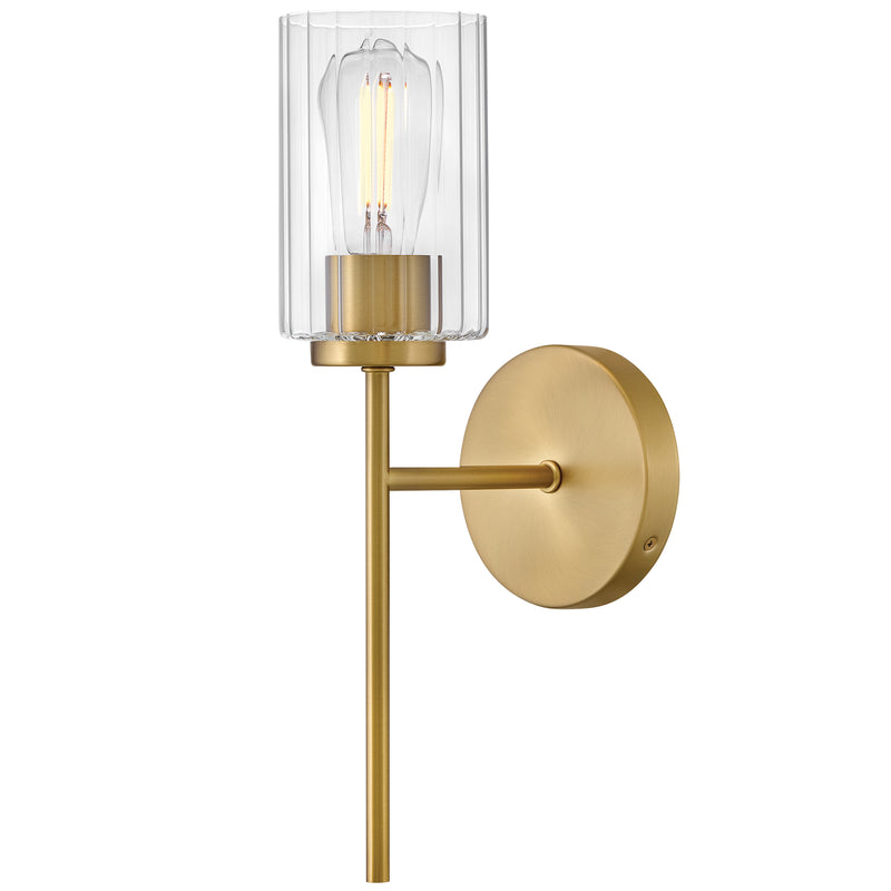 Leta Wall Sconce Lacquered Brass By Lark Living