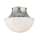 Lettie Flush Mount - 11 Inch - Polished Nickel by Hudson Valley
