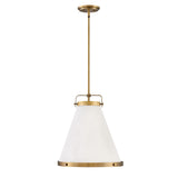 Lexi Large Pendant - Lacquered Brass - by Hinkley
