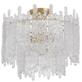 Libby Langdon Ackerly Semi Flush By Crystorama - Front View