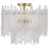 Libby Langdon Ackerly Semi Flush By Crystorama - With Light