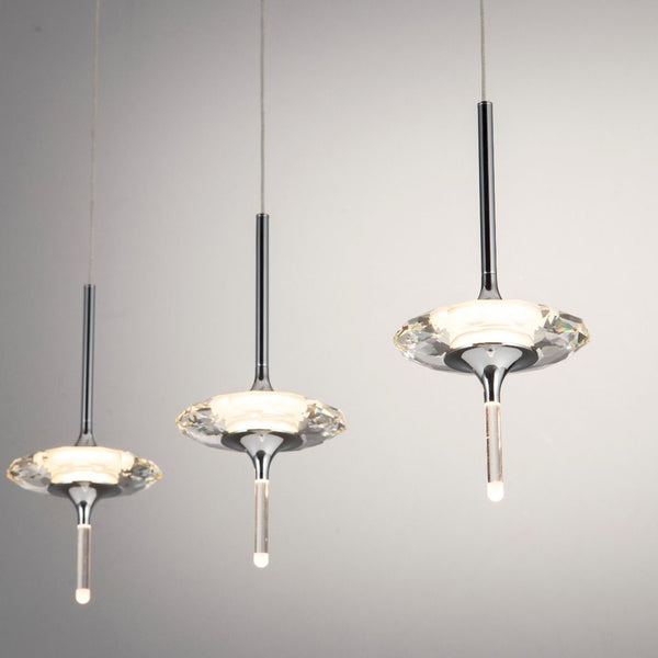 Light-Year Linear Suspension By Page One 3 Light Finish