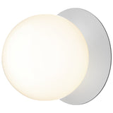 Light Silver/Opal Large Liila Ceiling/Wall Light by Nuura