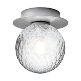 Light Silver/Optic Clear Medium Liila Ceiling/Wall Light by Nuura