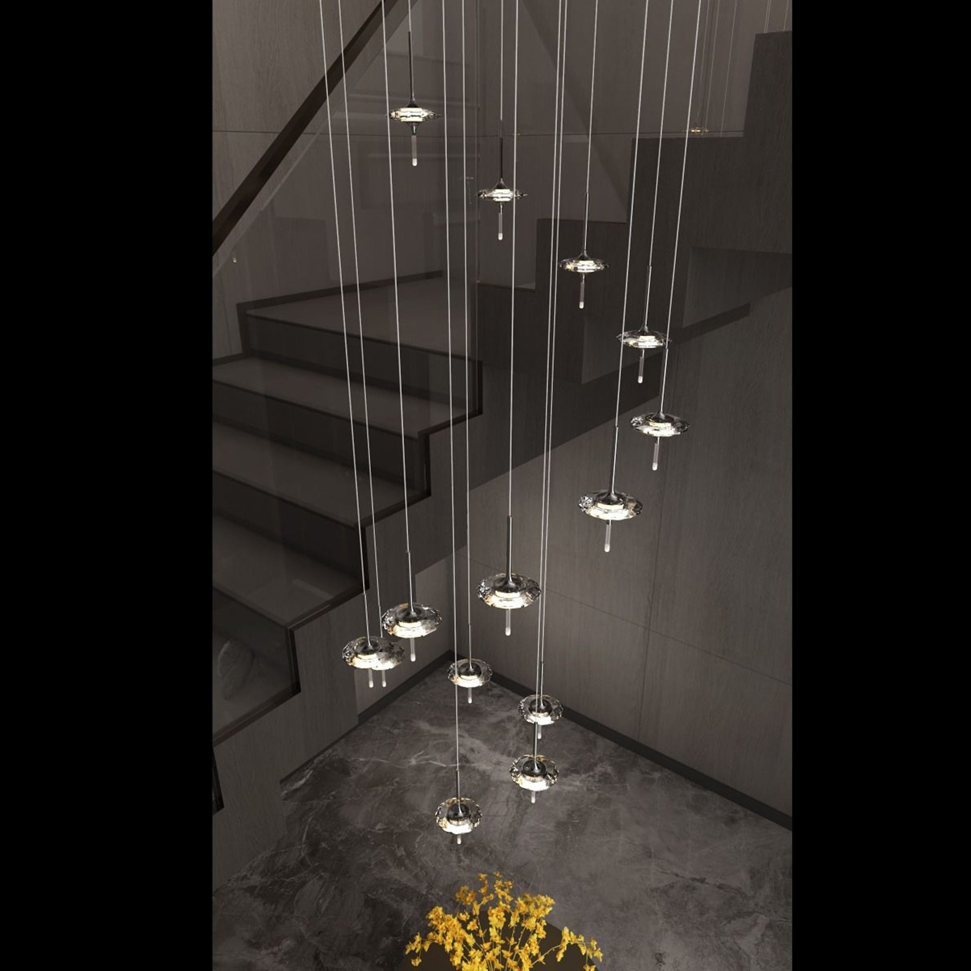 Light-Year Multilight Suspension By Page One