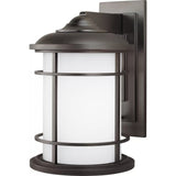 Lighthouse Outdoor Wall Lantern — 14.5 Inch, Burnished Bronze