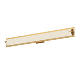 Lighthouse Vanity Light — Large, Brushed Gold