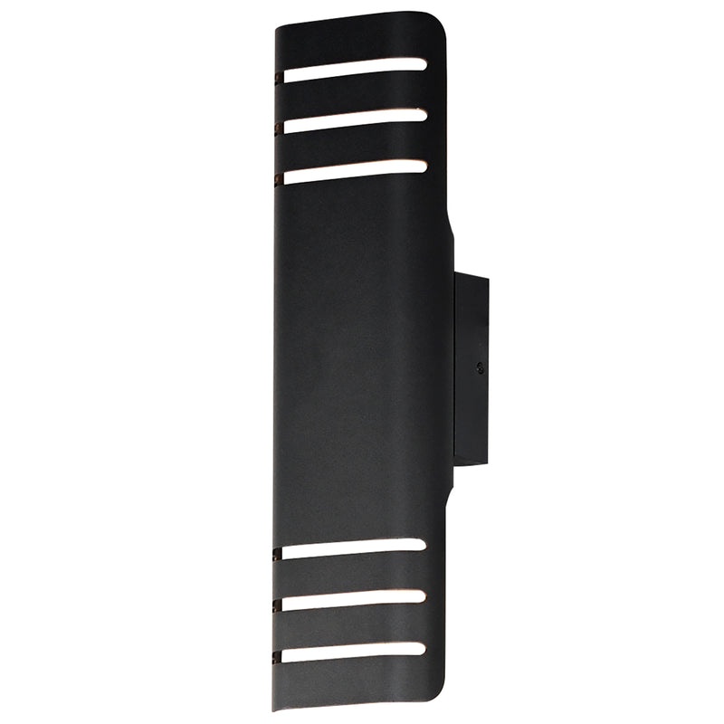 Lightray Outdoor LED Wall Light Black 17.25 Inch By Maxim Ligting