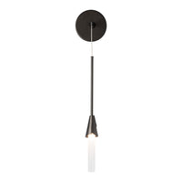Lilium 1-Light Wall Sconce, shown in Oil Rubbed Bronze, by Hubbardton Forge