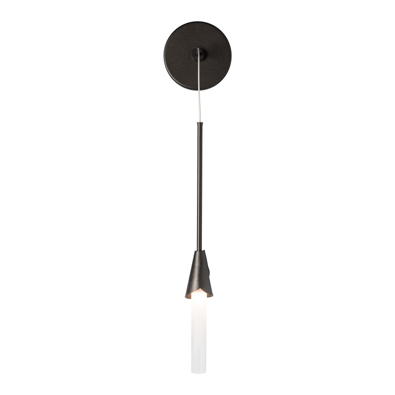 Lilium 1-Light Wall Sconce, shown in Oil Rubbed Bronze, by Hubbardton Forge