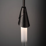 Lilium 1-Light Wall Sconce detail in Oil Rubbed Bronze, by Hubbardton Forge