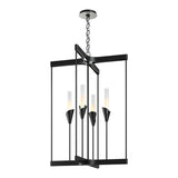 Lilium 4-Light Chandelier in Ink by Hubbardton Forge