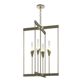 Lilium 4-Light Chandelier in Soft Gold by Hubbardton Forge