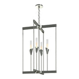 Lilium 4-Light Chandelier in Sterling by Hubbardton Forge