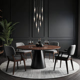 Lilium 9-Light Round Chandelier lifestyle view by Hubbardton Forge