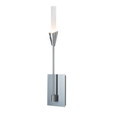 Lilium Wall Sconce, shown in Sterling, by Hubbardton Forge