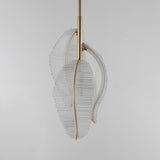 Lillet LED Pendant Light Gold By Studio M Detailed View