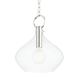 Lina Pendant - Polished Nickel by Hudson Valley