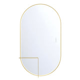 Linden LED Mirror 24" X 42" Gold by Eurofase