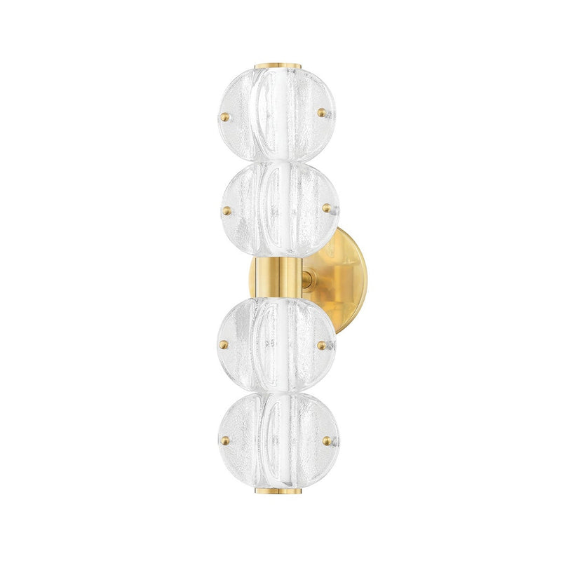 Lindley Bath and Vanity Light - 4-Light - Aged Brass by Hudson Valley