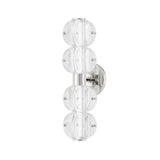 Lindley Bath and Vanity Light - 4-Light - Polished Nickel by Hudson Valley