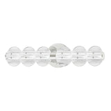 Lindley Bath and Vanity Light - 6-Light - Polished Nickel by Hudson Valley