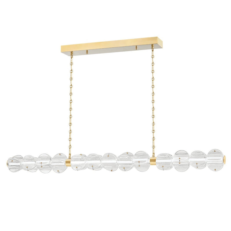 Lindley Linear Suspension - Aged Brass by Hudson Valley