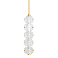Lindley Pendant - Aged Brass by Hudson Valley