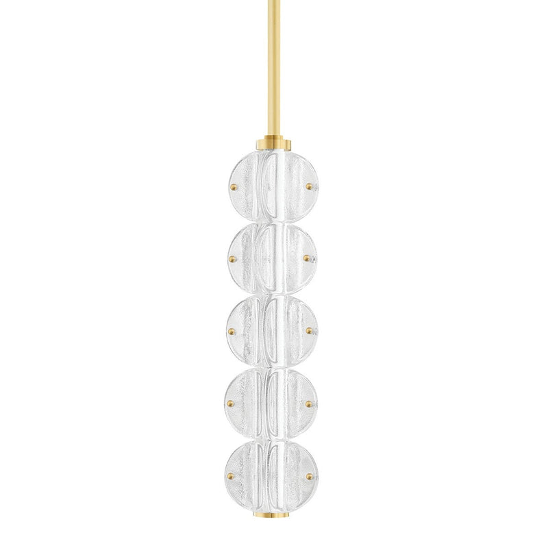 Lindley Pendant - Aged Brass by Hudson Valley