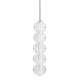 Lindley Pendant - Polished Nickel by Hudson Valley